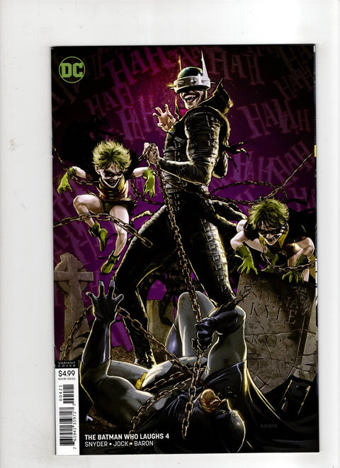 The Batman Who Laughs (2018) #4 (Cvr B) (2019) Kaare Andrews  B Kaare Andrews  Buy & Sell Comics Online Comic Shop Toronto Canada