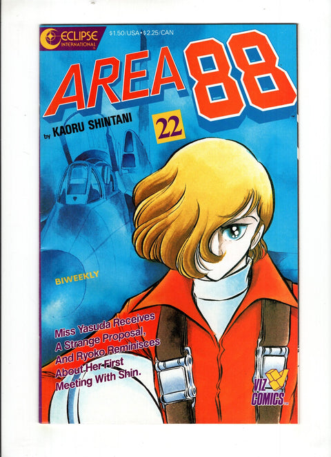 Area 88 #22 (1988)      Buy & Sell Comics Online Comic Shop Toronto Canada