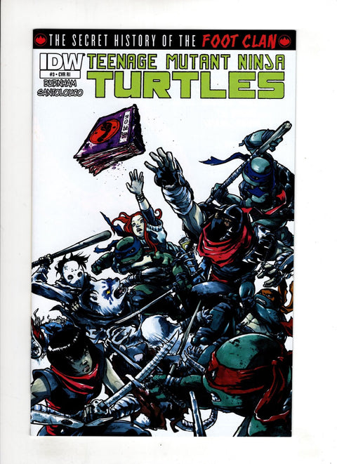 Teenage Mutant Ninja Turtles: The Secret History of the Foot Clan #3 (Cvr B) (2013) 10 Copy Incentive B 10 Copy Incentive  Buy & Sell Comics Online Comic Shop Toronto Canada
