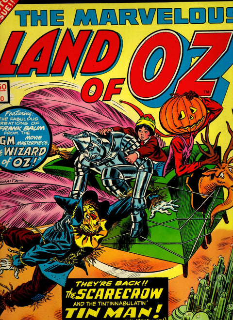Marvel Treasury of Oz featuring the Marvelous Land of Oz #1 (1975)     Buy & Sell Comics Online Comic Shop Toronto Canada