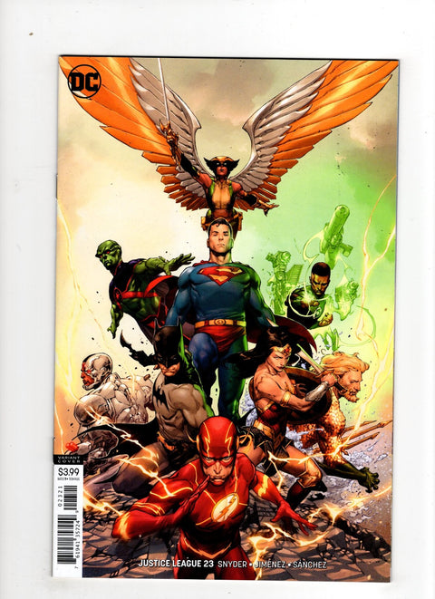 Justice League, Vol. 3 #23 (Cvr B) (2019) Jerome Opeña Variant  B Jerome Opeña Variant  Buy & Sell Comics Online Comic Shop Toronto Canada
