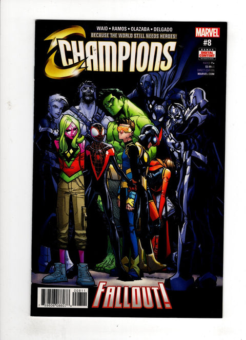 Champions, Vol. 2 (Marvel) #8 (2017)      Buy & Sell Comics Online Comic Shop Toronto Canada