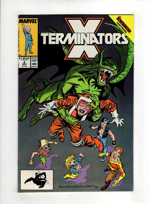 X-Terminators, Vol. 1 #2 (1988)     Buy & Sell Comics Online Comic Shop Toronto Canada