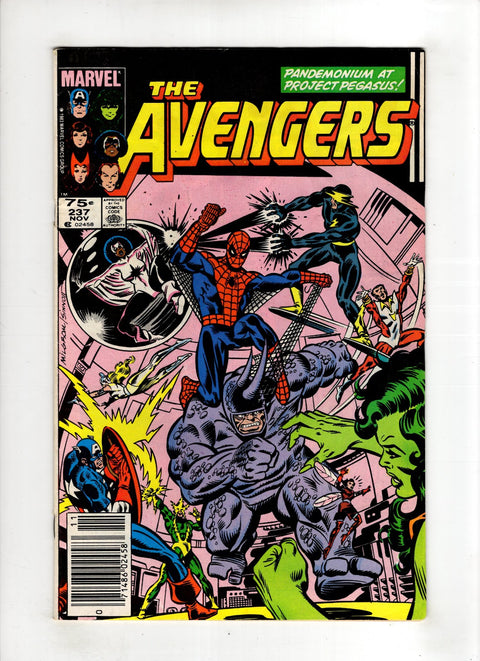 The Avengers, Vol. 1 #237 (1983) Canadian Price Variant  Canadian Price Variant  Buy & Sell Comics Online Comic Shop Toronto Canada