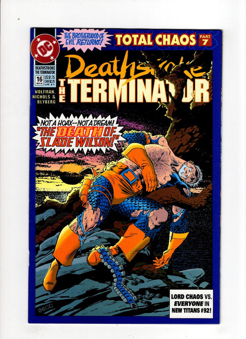 Deathstroke, The Terminator #16 (1992)      Buy & Sell Comics Online Comic Shop Toronto Canada