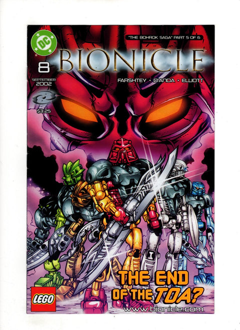 Bionicle #8 (2002)     Buy & Sell Comics Online Comic Shop Toronto Canada