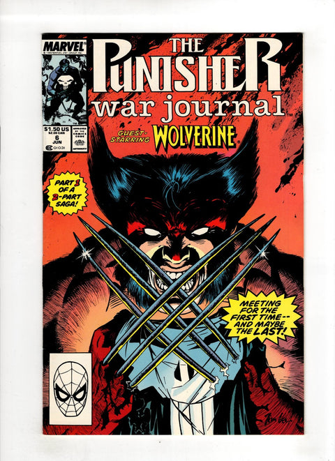 Punisher War Journal, Vol. 1 #6 (1989)     Buy & Sell Comics Online Comic Shop Toronto Canada