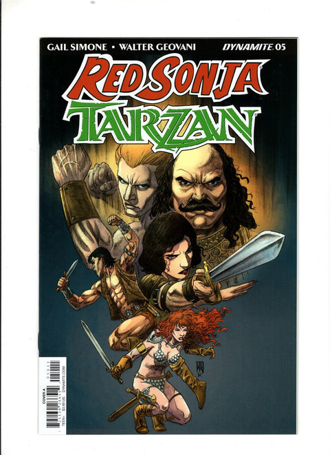 Red Sonja / Tarzan #5 (Cvr A) (2018) Walter Geovani  A Walter Geovani  Buy & Sell Comics Online Comic Shop Toronto Canada