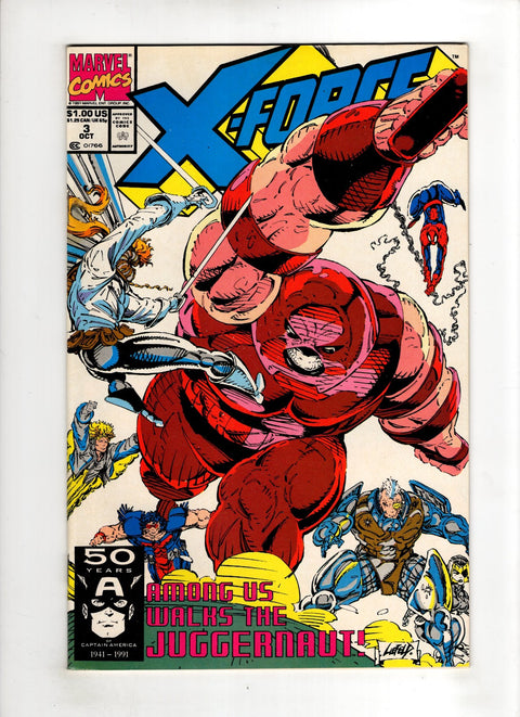 X-Force, Vol. 1 #3 (1991)     Buy & Sell Comics Online Comic Shop Toronto Canada