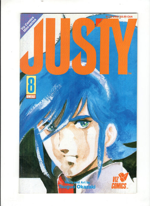 Justy #8 (1989)      Buy & Sell Comics Online Comic Shop Toronto Canada