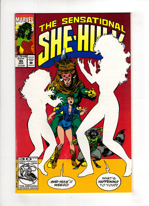 The Sensational She-Hulk, Vol. 1 #45 (1992)     Buy & Sell Comics Online Comic Shop Toronto Canada