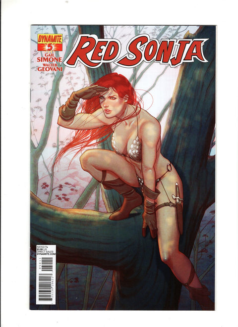 Red Sonja, Vol. 2 (Dynamite Entertainment) #5 (Cvr A) (2013) Jenny Frison  A Jenny Frison  Buy & Sell Comics Online Comic Shop Toronto Canada