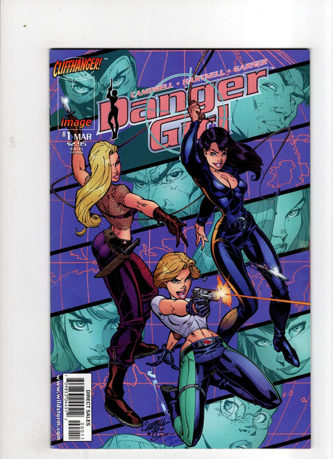 Danger Girl #1 (Cvr A) (1998) J. Scott Campbell  A J. Scott Campbell  Buy & Sell Comics Online Comic Shop Toronto Canada