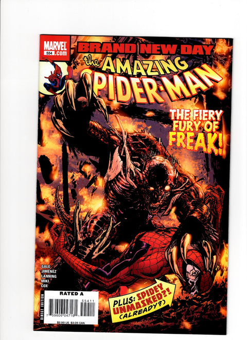 The Amazing Spider-Man, Vol. 2 #554 (Cvr A) (2008) Phil Jiménez  A Phil Jiménez  Buy & Sell Comics Online Comic Shop Toronto Canada
