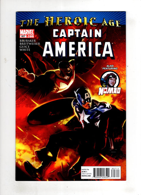 Captain America, Vol. 5 #607 (Cvr A) (2010) Marko Djurdjević  A Marko Djurdjević  Buy & Sell Comics Online Comic Shop Toronto Canada