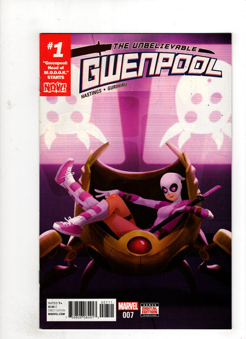 The Unbelievable Gwenpool #7 (Cvr A) (2016) Helen Chen  A Helen Chen  Buy & Sell Comics Online Comic Shop Toronto Canada