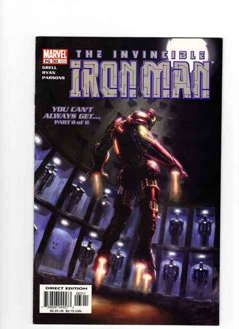 Iron Man, Vol. 3 #63 (2002)      Buy & Sell Comics Online Comic Shop Toronto Canada