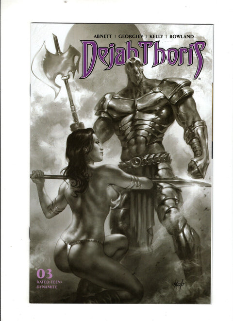 Dejah Thoris, Vol. 3 #3 (Cvr F) (2020) Incentive Lucio Parrillo Black & White  F Incentive Lucio Parrillo Black & White  Buy & Sell Comics Online Comic Shop Toronto Canada