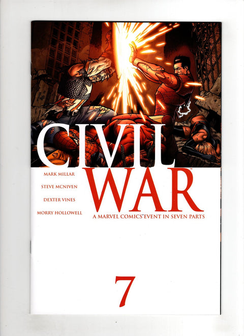 Civil War, Vol. 1 #7 (Cvr A) (2007) Steve McNiven A Steve McNiven  Buy & Sell Comics Online Comic Shop Toronto Canada