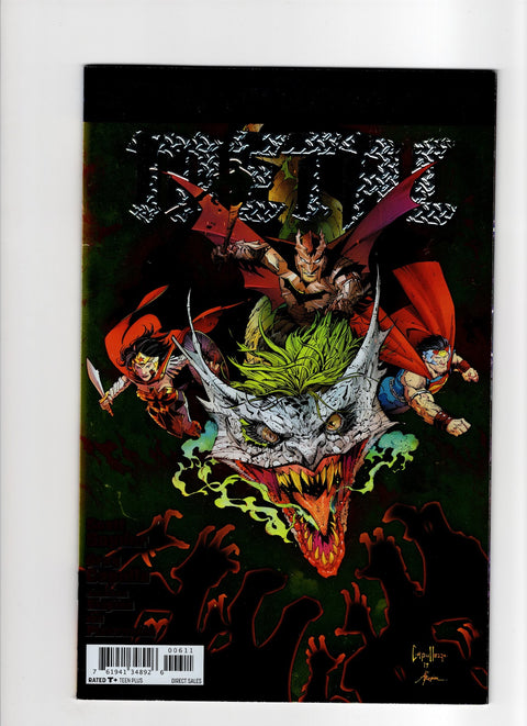 Dark Nights: Metal #6 (Cvr A) (2018) Greg Capullo & Jonathan Glapion Foil-Stamped  A Greg Capullo & Jonathan Glapion Foil-Stamped  Buy & Sell Comics Online Comic Shop Toronto Canada