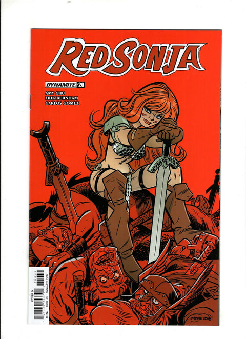 Red Sonja, Vol. 4 (Dynamite Entertainment) #20 (Cvr D) (2018) J Bone  D J Bone  Buy & Sell Comics Online Comic Shop Toronto Canada