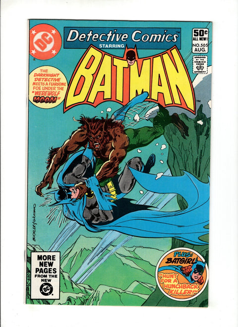 Detective Comics, Vol. 1 #505 (1981)      Buy & Sell Comics Online Comic Shop Toronto Canada