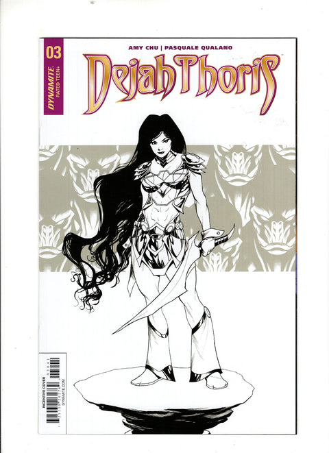 Dejah Thoris, Vol. 2 #3 (Cvr D) (2018) Incentive Mike McKone Black & White Variant  D Incentive Mike McKone Black & White Variant  Buy & Sell Comics Online Comic Shop Toronto Canada