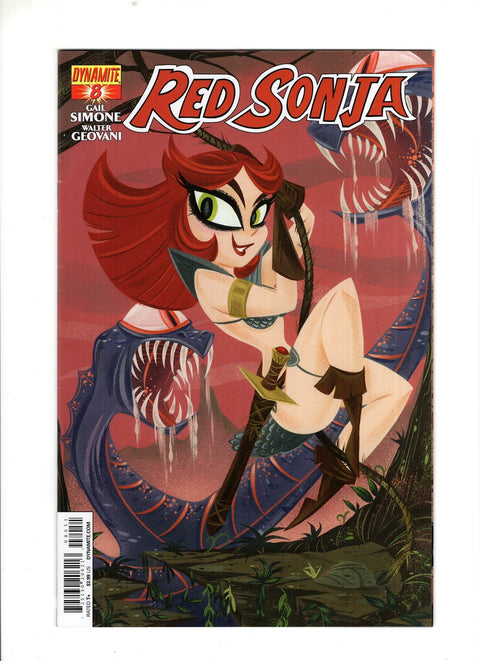 Red Sonja, Vol. 2 (Dynamite Entertainment) #8 (Cvr E) (2014) Buscema Subscription  E Buscema Subscription  Buy & Sell Comics Online Comic Shop Toronto Canada