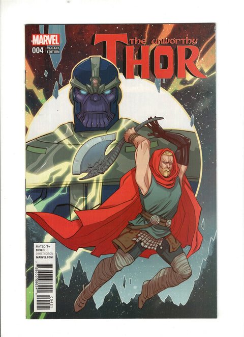 Unworthy Thor, Vol. 1 #4 (Cvr B) (2017) Incentive Marguerite Sauvage Variant  B Incentive Marguerite Sauvage Variant  Buy & Sell Comics Online Comic Shop Toronto Canada