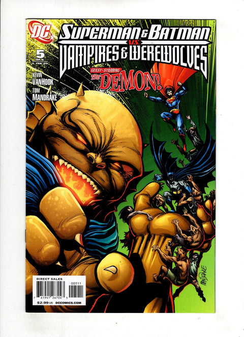 Superman & Batman vs. Vampires & Werewolves #5 (2008)     Buy & Sell Comics Online Comic Shop Toronto Canada