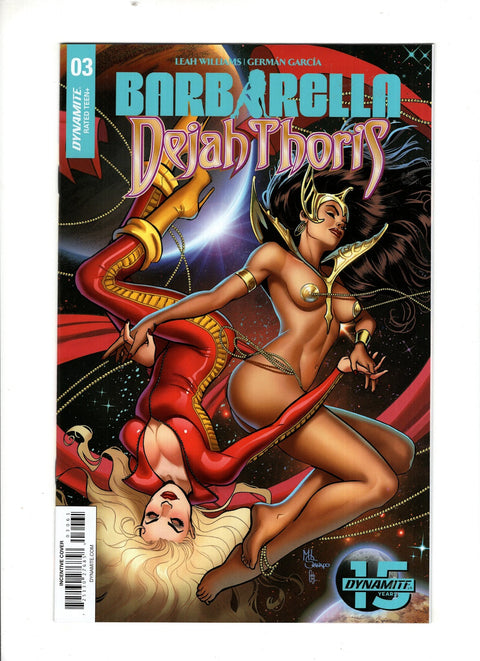 Barbarella / Dejah Thoris #3 (Cvr F) (2019) Sanapo Seduction Incentive  F Sanapo Seduction Incentive  Buy & Sell Comics Online Comic Shop Toronto Canada