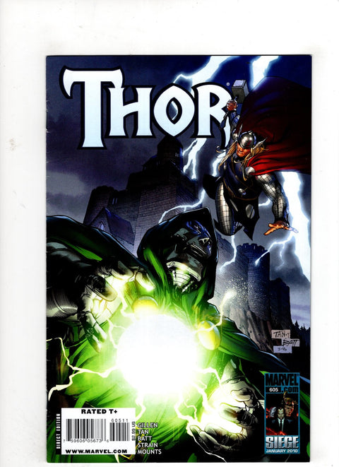 Thor, Vol. 3 #605 (Cvr A) (2009) Billy Tan  A Billy Tan  Buy & Sell Comics Online Comic Shop Toronto Canada