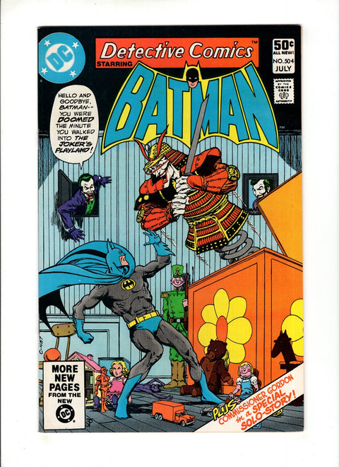 Detective Comics, Vol. 1 #504 (1981)      Buy & Sell Comics Online Comic Shop Toronto Canada