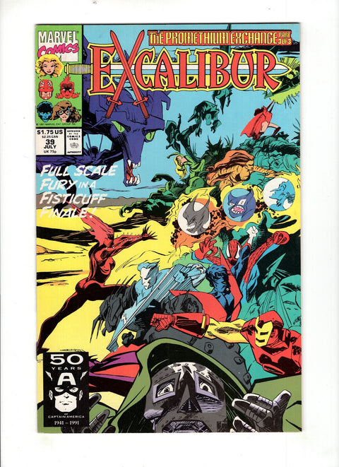 Excalibur, Vol. 1 #39 (1991)      Buy & Sell Comics Online Comic Shop Toronto Canada