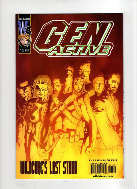 Gen-Active #4 (Cvr B) (2001) Variant Cover B Variant Cover  Buy & Sell Comics Online Comic Shop Toronto Canada