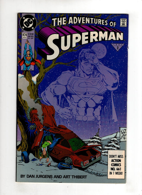 The Adventures of Superman, Vol. 1 #474 (Cvr A) (1990)  A   Buy & Sell Comics Online Comic Shop Toronto Canada