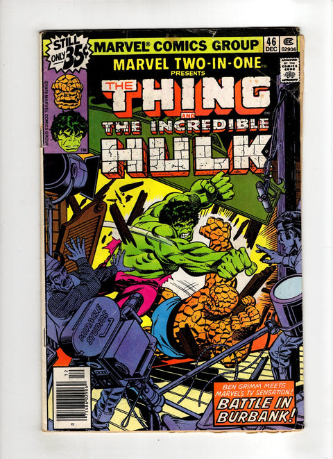 Marvel Two-in-One, Vol. 1 #46 (1978) Newsstand Edition  Newsstand Edition  Buy & Sell Comics Online Comic Shop Toronto Canada