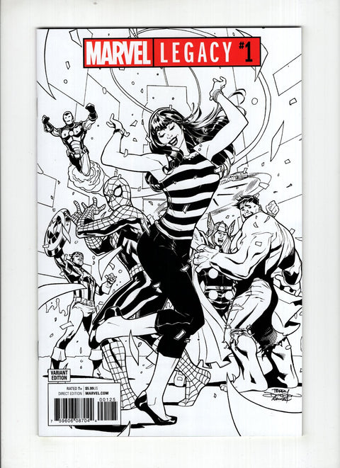 Marvel Legacy #1 (Cvr AG) (2017) Terry Dodson Party Sketch Variant  AG Terry Dodson Party Sketch Variant  Buy & Sell Comics Online Comic Shop Toronto Canada