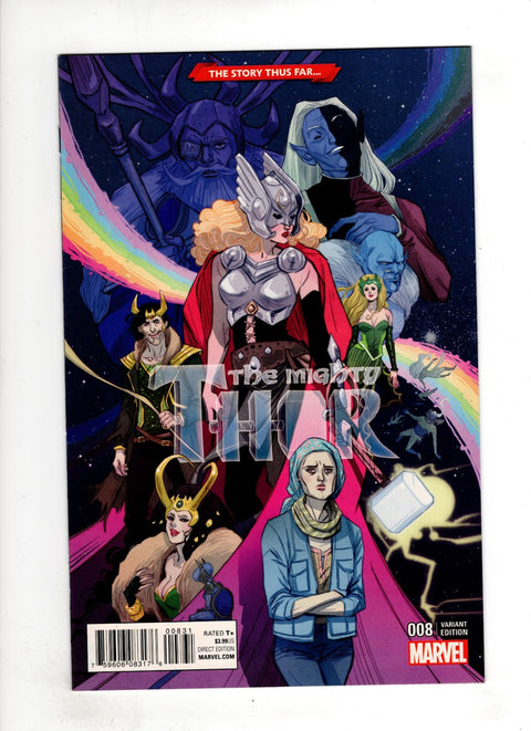 The Mighty Thor, Vol. 2 #8 (Cvr C) (2016) Marguerite Sauvage Story Thus Far Variant C Marguerite Sauvage Story Thus Far Variant  Buy & Sell Comics Online Comic Shop Toronto Canada