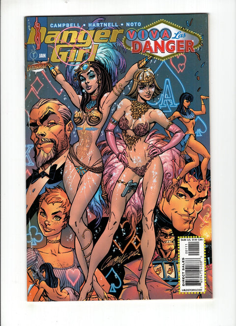 Danger Girl: Viva Las Danger #1 (Cvr A) (2004) J. Scott Campbell  A J. Scott Campbell  Buy & Sell Comics Online Comic Shop Toronto Canada