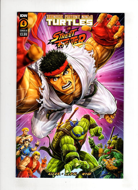 Teenage Mutant Ninja Turtles vs. Street Fighter #4 (Cvr B) (2023) Jason Cardy Variant B Jason Cardy Variant  Buy & Sell Comics Online Comic Shop Toronto Canada