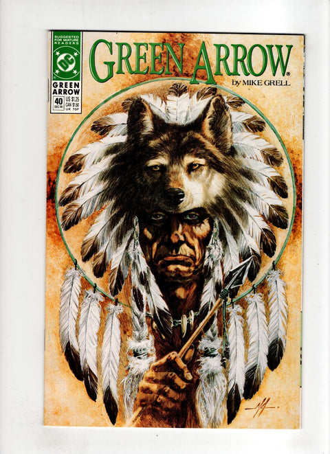 Green Arrow, Vol. 2 #40 (1990)     Buy & Sell Comics Online Comic Shop Toronto Canada