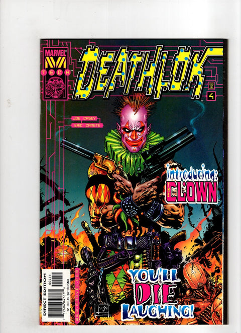 Deathlok, Vol. 3 #4 (Cvr A) (1999) Leonardo Manco  A Leonardo Manco  Buy & Sell Comics Online Comic Shop Toronto Canada