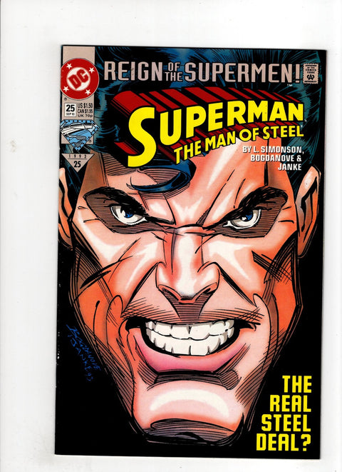 Superman: The Man of Steel #25 (1993)      Buy & Sell Comics Online Comic Shop Toronto Canada