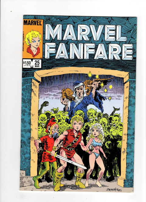 Marvel Fanfare, Vol. 1 #25 (1985)      Buy & Sell Comics Online Comic Shop Toronto Canada