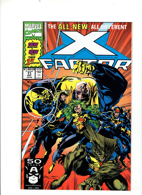 X-Factor, Vol. 1 #71 (1991)      Buy & Sell Comics Online Comic Shop Toronto Canada