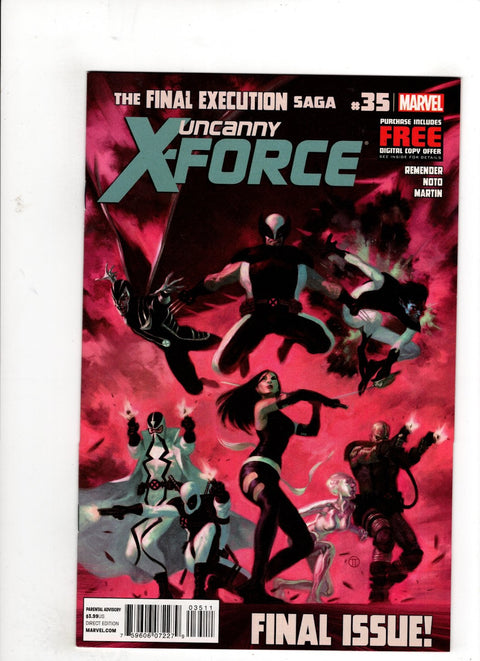 Uncanny X-Force, Vol. 1 #35 (Cvr A) (2012) Julian Totino Tedesco  A Julian Totino Tedesco  Buy & Sell Comics Online Comic Shop Toronto Canada