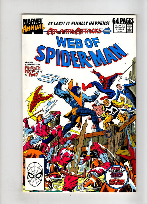 Web of Spider-Man, Vol. 1 Annual #5 (1989)     Buy & Sell Comics Online Comic Shop Toronto Canada
