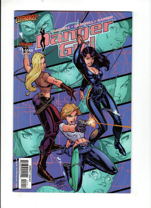 Danger Girl #1 (Cvr A) (1998) J. Scott Campbell  A J. Scott Campbell  Buy & Sell Comics Online Comic Shop Toronto Canada