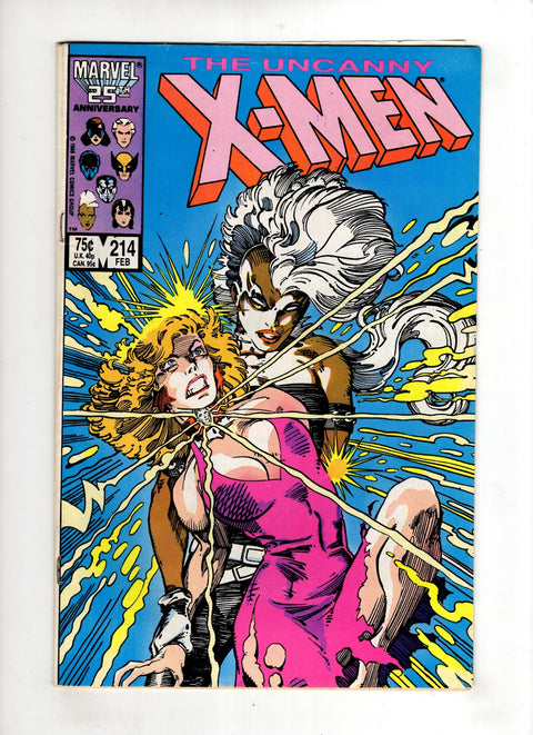 Uncanny X-Men, Vol. 1 #214 (1986)     Buy & Sell Comics Online Comic Shop Toronto Canada